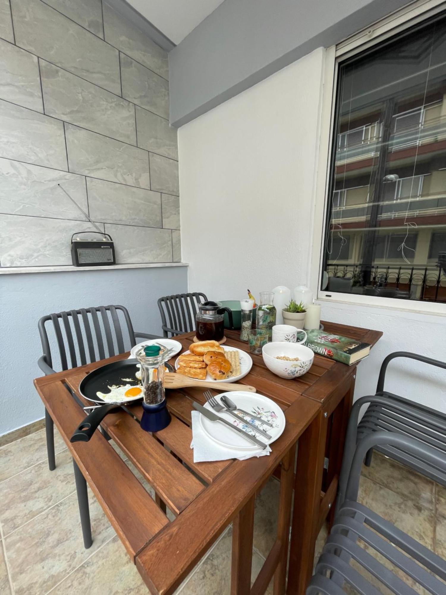 테살로니키 Business Flat Stavroupoli 아파트 외부 사진